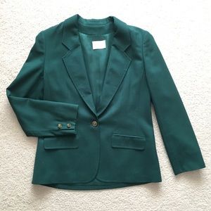 Pendleton Green Wool Blazer